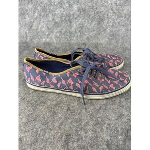 Taylor Swift Keds Limited Edition Shoes Size 8.5 Blue With‎ Pink Birds Eras 1989